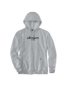 Рубашка CARHARTT Logo Kapuzensweatshirt, серый