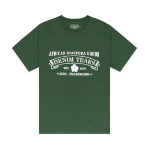 Футболка Denim Tears ADG Tee, зеленый