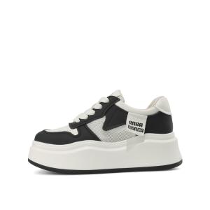 Кроссовки rosa bianca Skateboarding Shoes Women's Low-top, белый/черный