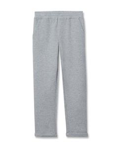 Детские трикотажные брюки Iron Knee с текстурированной поверхностью Lands' End, Gray heather