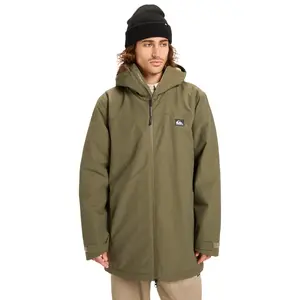 Мужская куртка Overcast 3K Parka Quiksilver, зеленый