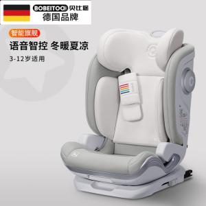 A-Tu детское автокресло, для детей от 3 до 12 лет, портативное, для детей старшего возраста, сертифицировано I-Size, модель Sunshine - Mint Green (умная вентиляция и обогрев) Recaro