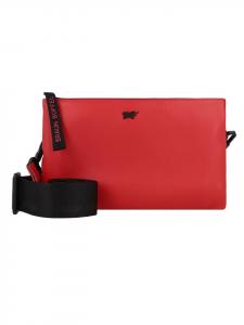 Наплечная сумка Braun Büffel Capri Umhängetasche RFID Schutz Leder 23 cm, цвет flame red