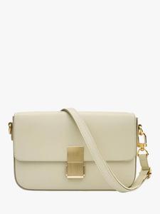 Кожаная наплечная сумка Flora Apatchy London, Buttermilk