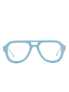 Очки в оправе пилота Thom Browne Eyewear, синий