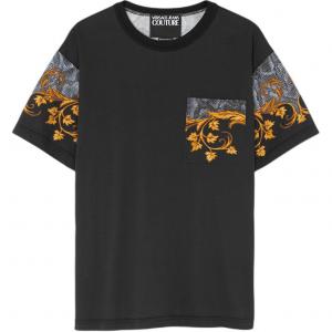 Футболка Barocco VERSACE JEANS COUTURE, черный