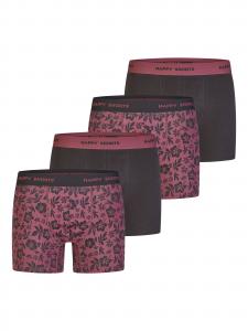 Happy Shorts Боксеры 'Jersey' в черном цвете