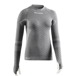 Женская Вулкан Длинные Рукава W Термофутболка Лурбель Lurbel, серый