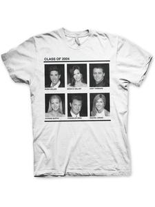Футболка Выпуск 2004 белого цвета Friends