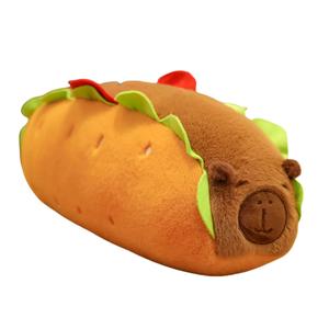 Плюшевая игрушка Creative Capybara Hot Dog Dolls высотой 50см/70см/90см CHONGRONGLIANYU