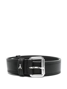 Кожаный ремень Patrizia Pepe, черный