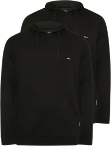 BadRhino Big & Tall мужская толстовка с капюшоном, 2 шт, синяя