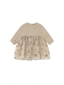 Повседневное платье regular fit 2824 Mayoral, бежевый