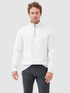 Хлопковый джемпер на молнии Alton Ave с воротником-стойкой Rodd & Gunn, ледяной грей марл