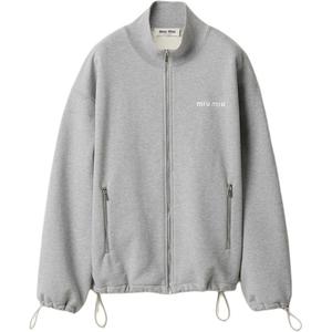 MIU MIU Серый свитшот Men's Gray