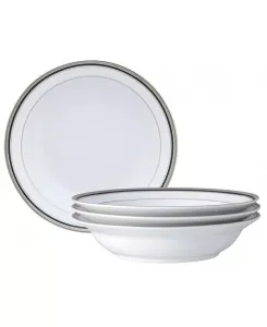 Набор мисок Austin Platinum из 4 предметов, сервиз на 4 персоны Noritake, white