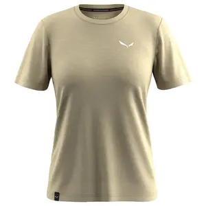 Футболка с коротким рукавом Salewa Eagle Minilogo Merino, бежевый
