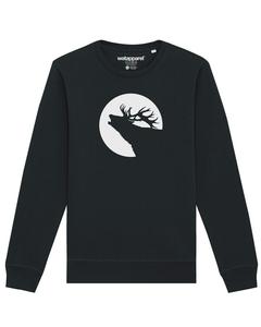 Свитер Watapparel Sweatshirt Röhrender Hirsch, черный