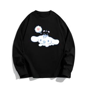 Футболка Unisex CINNAMOROLL Yugui Dog Sanrio, черный