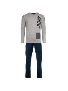 Пижама Sanetta, синий/серый