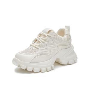 HR Дышащие низкие массивные кроссовки Women's White