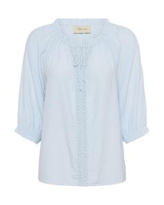 Блуза Cream Nana, небесно-синий