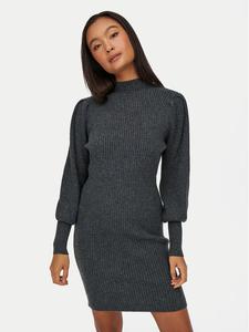 Вязаное платье comfort fit Katia 15232502 Only, серый