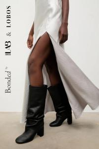 Кожаные ботинки bonded by & lobos Answear.LAB, черный