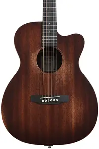 Акустико-электрогитара Martin 000C Jr-E StreetMaster - Темный Махагон с эффектом старения