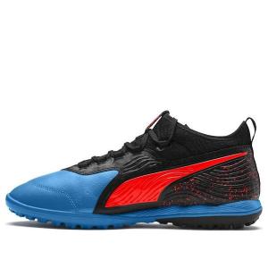 Кроссовки one 19.3 tf 'black blue red' Puma, синий