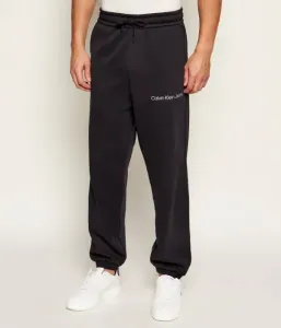 Брюки regular fit Calvin Klein Jeans, черный