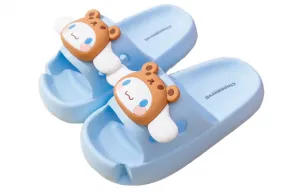 Стильные слипоны One Piece, противоскользящие, на платформе, легкие, для женщин, весна-лето Sanrio, синий