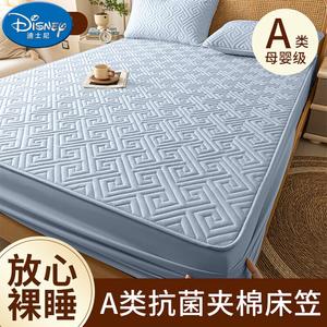 Disney Простыня на резинке 90х200 см, водонепроницаемая, цвет Water Blue Gray