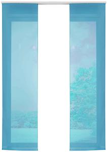 Штора Gardinenbox, 60x245 см, бирюзовый