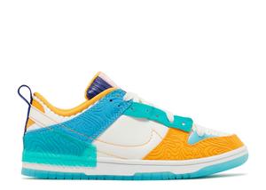 Кроссовки Nike Serena Williams Design Crew X Wmns Dunk Low Disrupt 2 'Clear Jade Sundial', разноцветный