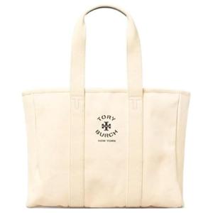 TORY BURCH Сумка-шоппер мини женская экрю