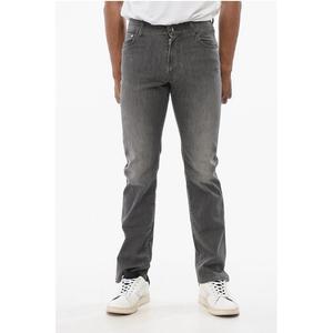 Джинсы ID Stone Washed Slim Fit 15 см Corneliani, Gray