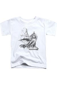 Футболка детская Batman Overseer с коротким рукавом Gildan, белый