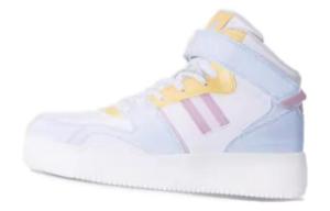 QIAODAN Износостойкие высокие скейтерские кроссовки женские бело-голубые Jordan White/Dream Blue, цвет Jordan White/Dream Blue