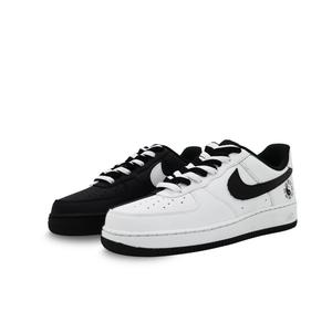 Nike Кроссовки для скейтбординга Air Force 1 Tai Chi Abrasion Resistant низкие унисекс Black White