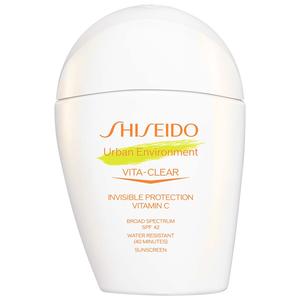Солнцезащитный крем для лица Urban Environment Vita-Clear SPF 42 с витамином С Shiseido, 1 oz /30 mL