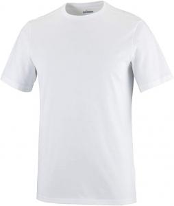 Columbia мужская футболка с круглым вырезом, 3 шт, White