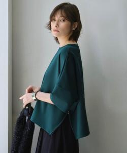 Футболка из хлопка, свободный крой ICB, бежевая