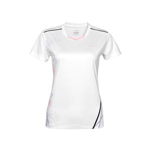 Футболка для бадминтона Match Clothing Collection женская Kawasaki, розовый/белый