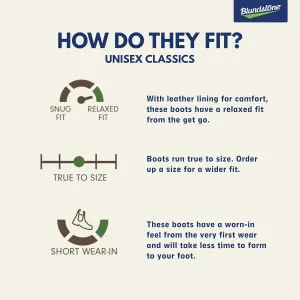 Классические ботинки Blundstone Chelsea для мужчин и женщин, коричневый