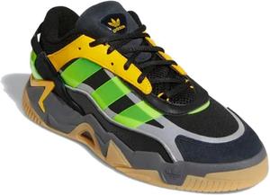 Мужские баскетбольные кроссовки adidas Niteball, черный/зеленый