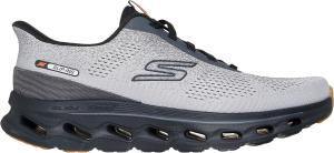 Мужские кроссовки Skechers Go Walk Glide Step 2.0 Maser, без застежек, черный/серый