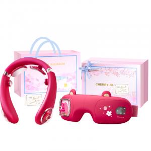 Массажер для глаз с подогревом, маска для глаз, многочастотная вибрация, автономное воспроизведение музыки, снятие усталости глаз XD06 Disney