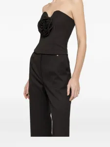 Расклешенные брюки NISSA, черный