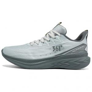 Кроссовки для бега с низким верхом, амортизирующие, противоскользящие, легкие, серые, мужские 361°, Gray